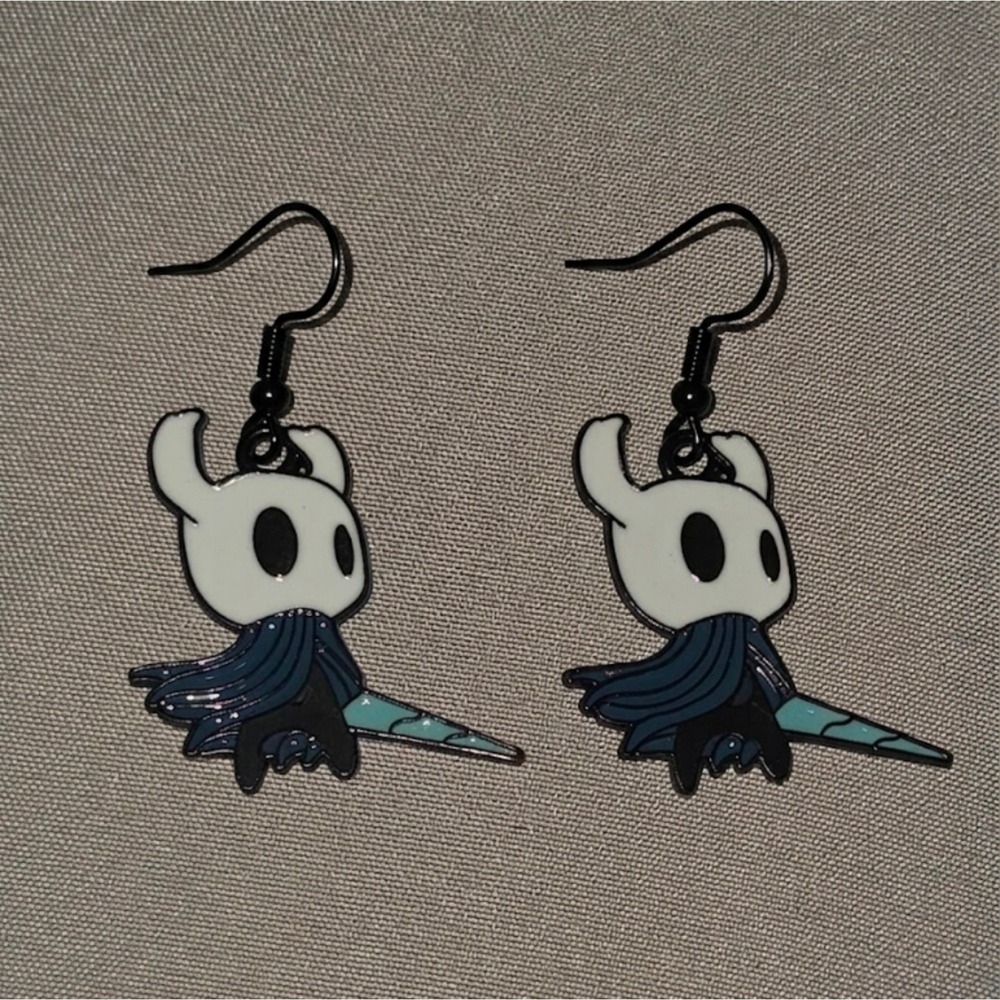 The Knight‎ Hollow Knight Earrings Handmade Hypoallergenic BUNDLE to Save